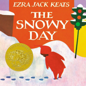 The cover image for "The Snowy Day" book by Ezra Jack Keats